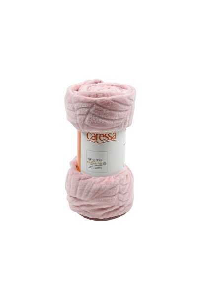 Caressa Patura pat, TL062126L, 150 x 200 cm, poliester, roz