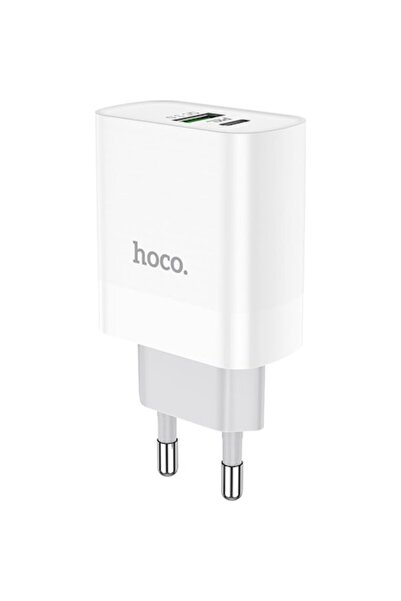 Hoco Încărcător USB C80A, 20W, încărcare rapidă - Power Delivery, alb