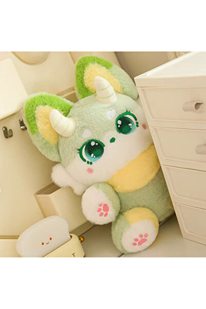 adayus Ejder Peluş Oyuncak Uyku Arkadaşı 35cm Yeni Stil Anime Bebek Ejderha Oyuncak Serisi