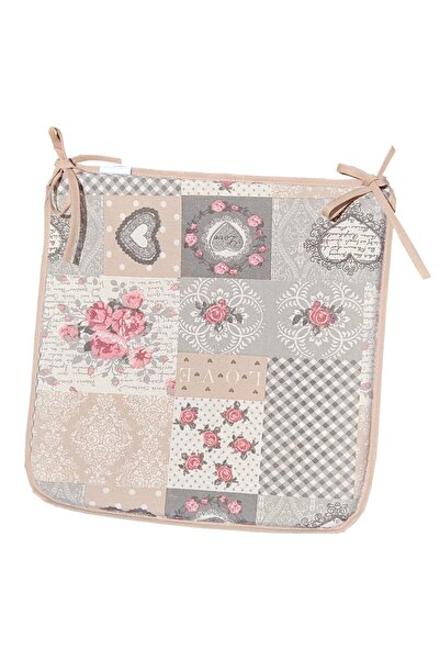 BASIC Perna pentru scaun, Basic, bumbac, multicolor, 38 x 37 x 2 cm