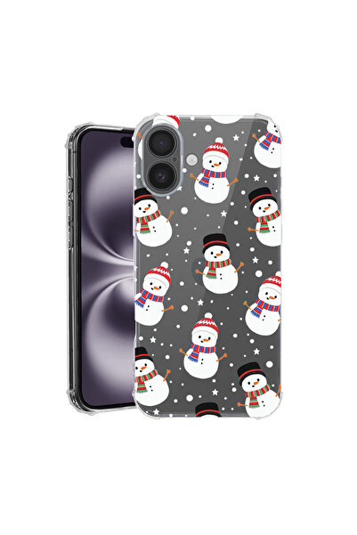 bestcase Carcasă antișoc pentru Apple iPhone 17, Om de zăpadă, 2052024 AS 351