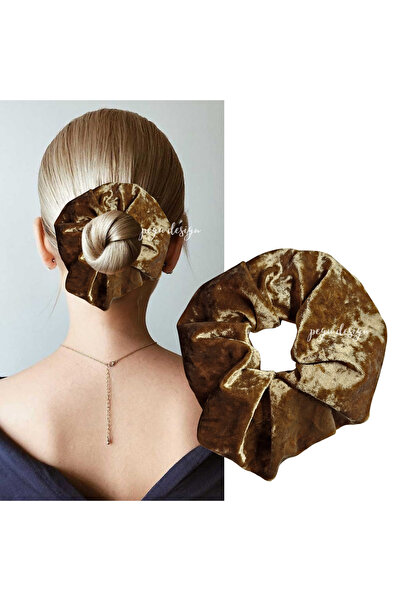 pegu baby collection Mustard Velvet Donut Rubber Band Buckle 05