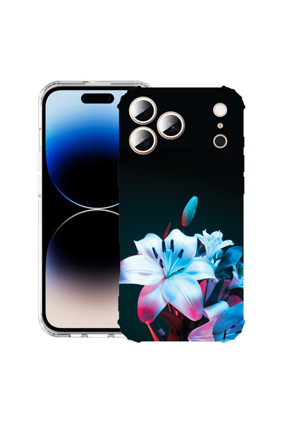 bestcase Удароустойчив калъф за Apple iPhone 17 Pro, цвят орхидея, 2052025 AS...