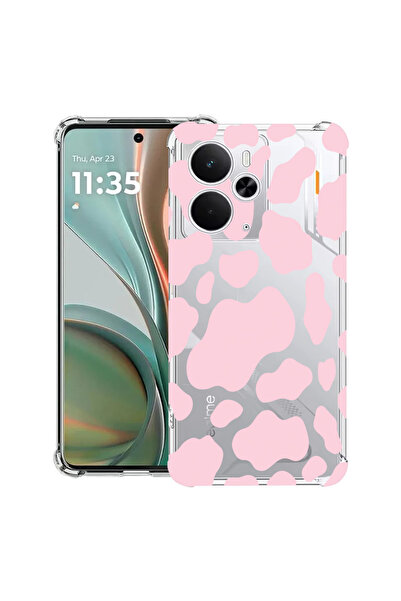 bestcase Carcasă antișoc pentru Realme 14 5G, roz vacă, 2052023 AS 786