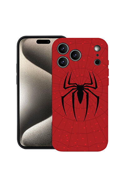 bestcase Carcasă premium din silicon pentru Apple iPhone 17 Pro, Spider, 2052...