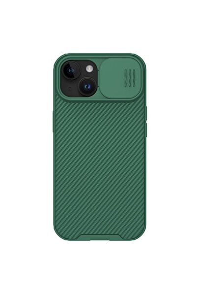 Nillkin Husa compatibila cu iPhone 15, CamShield Pro, TPU, Verde