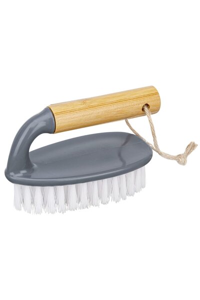 Caressa Cleaning Brush B0521, with Handle, Bamboo + Polypropylene, 135 x 65 x 85 mm