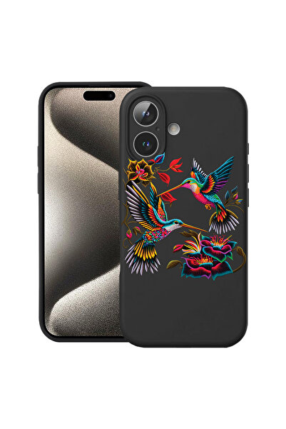 bestcase Carcasă premium din silicon pentru Apple iPhone 17, Hommingbird, 205...