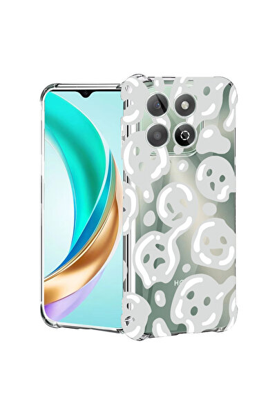 bestcase Carcasă antișoc pentru Honor X7d / 400 Smart, gri acid smiley, 20785...