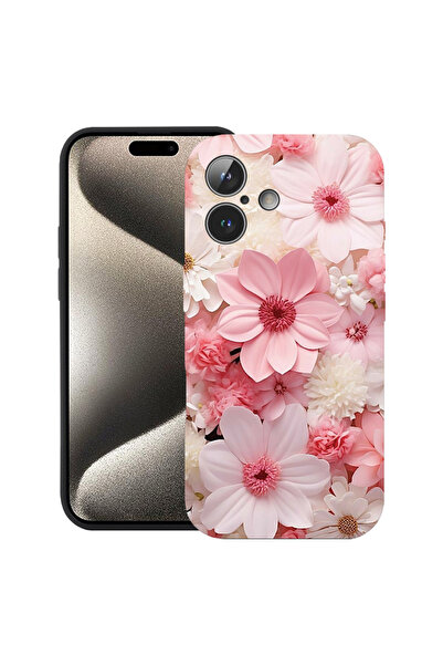 bestcase Carcasă premium din silicon pentru Apple iPhone 17, margaretă roz și...