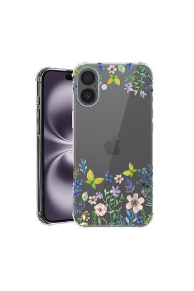 bestcase Carcasă antișoc pentru Apple iPhone 17, cu fluturi, 2052024 AS 95