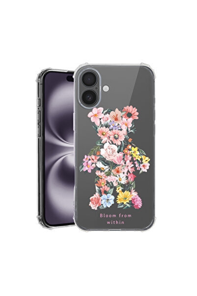 bestcase Carcasă antișoc pentru Apple iPhone 17, Teddy Bear Bloom From Within...