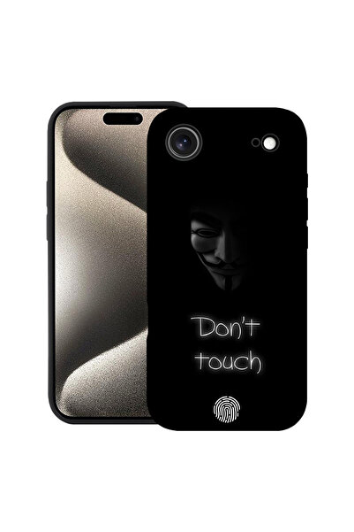 bestcase Θήκη σιλικόνης Premium για Apple iPhone 17 Air, Μην αγγίζετε το τηλέ...