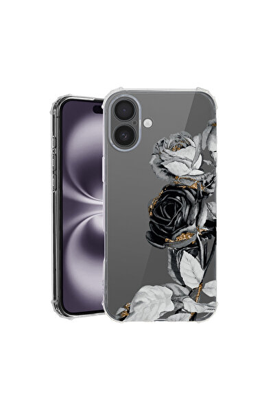 bestcase Carcasă antișoc pentru Apple iPhone 17, Negru-Roz, 2052024 AS 990