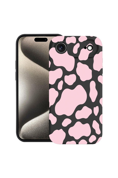 bestcase Carcasă premium din silicon pentru Apple iPhone 17 Air, roz vacă, 20...