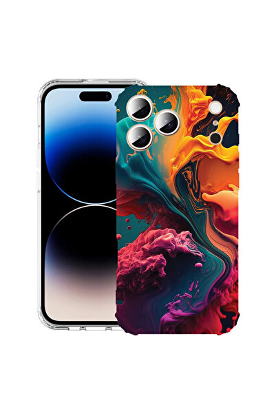 bestcase Carcasă antișoc pentru Apple iPhone 17 Pro Max, culori lichide, 2052...