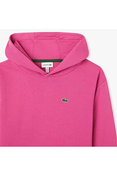 Lacoste Children's Hooded Pink Sweatshirt