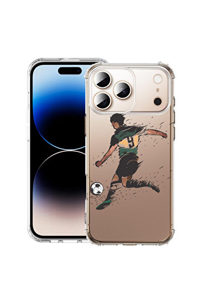 bestcase Αντικραδασμική θήκη για Apple iPhone 17 Pro Max, Ποδόσφαιρο, 2052026...