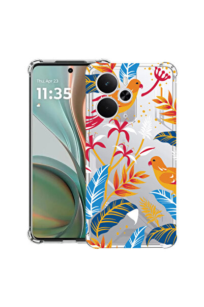 bestcase Carcasă antișoc pentru Realme 14 5G, Păsări colorate, 2052023 AS 769