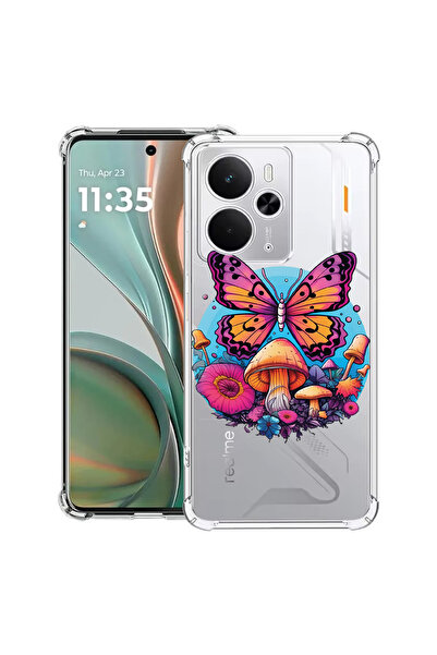 bestcase Carcasă antișoc pentru Realme 14 5G, Dream Colors - Fluture, 2052023...