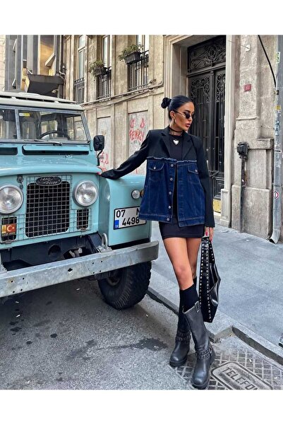 adel deniz collection Women's Denim Jacket Trend Make up the Difference New S...