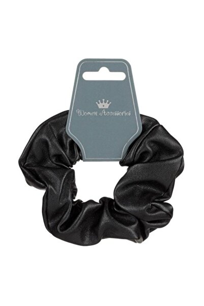 ANTBRO Elastic de păr Antbro® cu aspect de piele artificială, negru