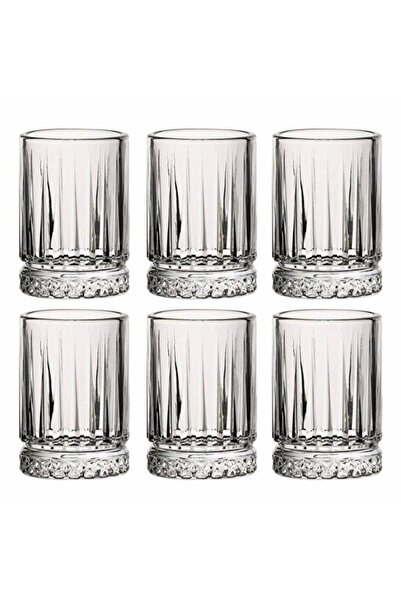 RİVO HOME DECOR 6-Piece Glass Soft Drink & Whiskey Glass 280Cc