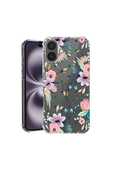bestcase Αντικραδασμική θήκη για Apple iPhone 17, συλλογή Flowers, 2052024 AS...
