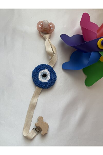 Puffybaby Nazar Boncuğu Punch Emzik Askısı