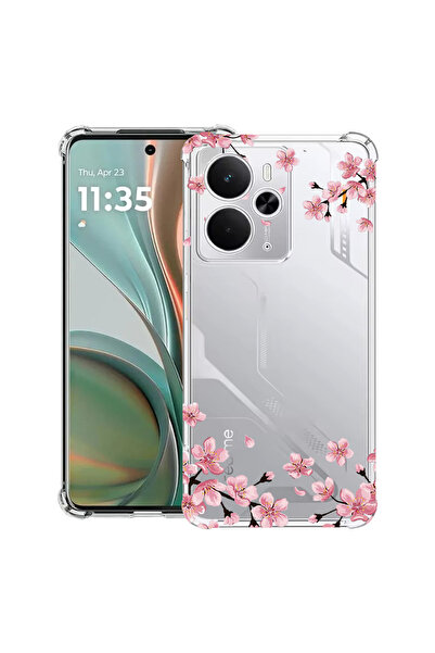 bestcase Carcasă antișoc pentru Realme 14 5G, culori pastelate - flori, 20520...