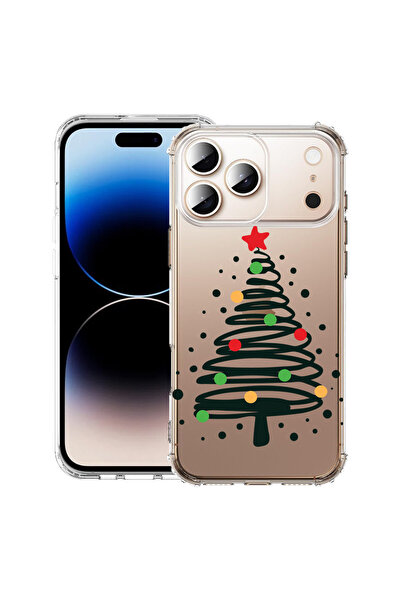 bestcase Carcasă antișoc pentru Apple iPhone 17 Pro Max, Brad de Crăciun, 205...