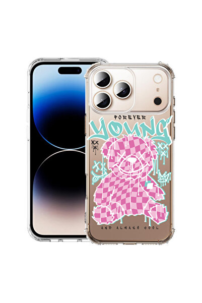bestcase Αντικραδασμική θήκη για Apple iPhone 17 Pro Max, Αρκουδάκι Forever Y...