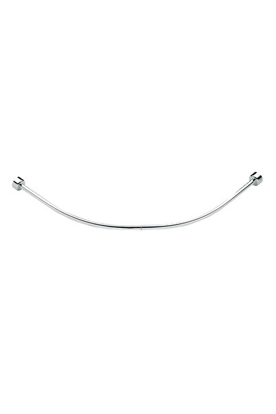 Iobagno Bara perdea dus, semicirculara, aluminiu, cromat, R90 TU0902, 160 cm