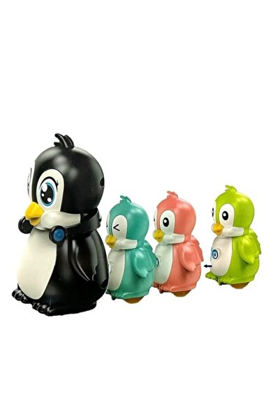OEM Jucărie magnetică Familia de pinguini - Pinguini care merg și cântă