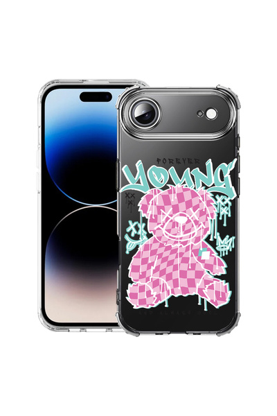 bestcase Anti Shock Case For Apple iPhone 17 Air, Teddy Bear Forever Young, 2...