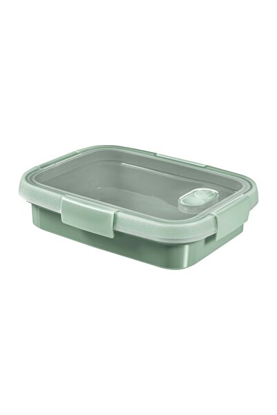 CURVER Container for food, Smart To Go , plastic, rectangular, green, 0.7 L