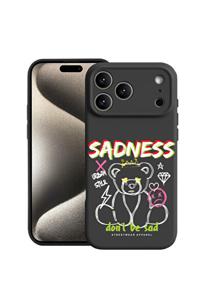 bestcase Θήκη σιλικόνης Premium για Apple iPhone 17 Pro, Αρκουδάκι Θλίψη, 205...