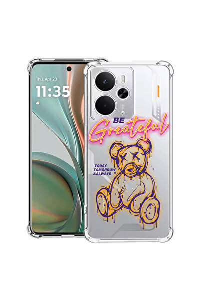 bestcase Carcasă antișoc pentru Poco M7 Pro 5G, cu design Teddy Bear - Be Gra...