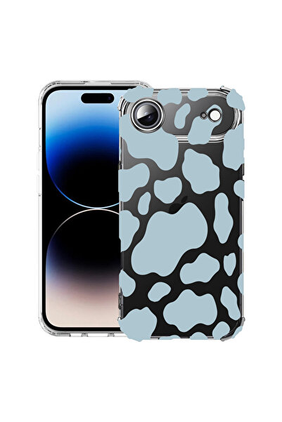 bestcase Carcasă antișoc pentru Apple iPhone 17 Air, Albastru Vacă, 2052027 A...