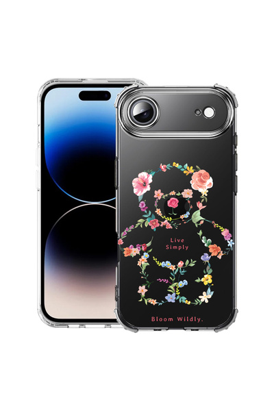 bestcase Carcasă antișoc pentru Apple iPhone 17 Air, Teddy Bear Live Simply, ...