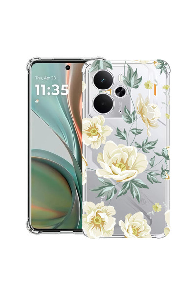 bestcase Carcasă antișoc pentru Realme 14 5G, Flori, 2052023 AS 126