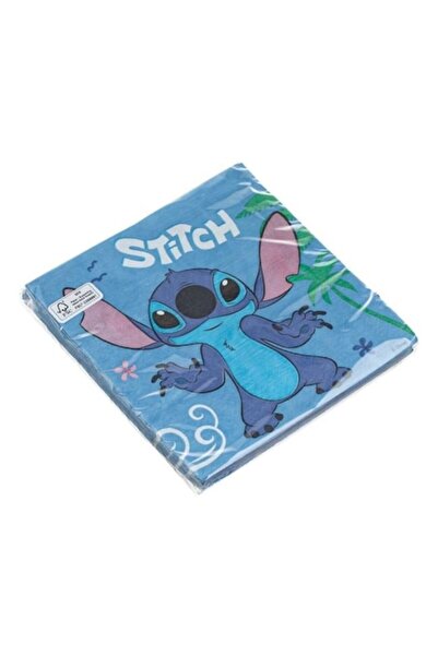 ANTBRO ® Servetele de Masa cu 2 Straturi de Petrecere Bleu Stitch – 33x33cm – 16buc