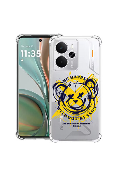 bestcase Carcasă antișoc pentru Realme 14 5G, Teddy Be Happy, 2052023 AS 1559