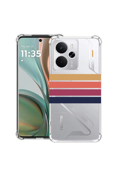 bestcase Carcasă antișoc pentru Poco M7 Pro 5G, cu design Retro Lines, 2099994 AS 1479