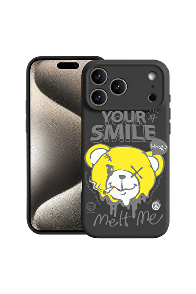 bestcase Θήκη σιλικόνης Premium για Apple iPhone 17 Pro, Αρκουδάκι Your Smile...
