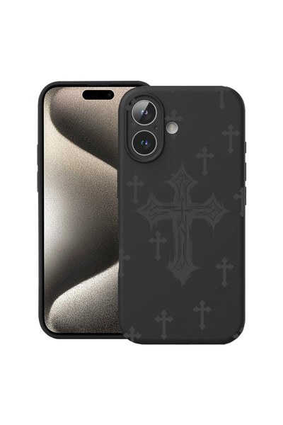 bestcase Силиконов калъф Premium за Apple iPhone 17, Cross, 2052065 PB 1474