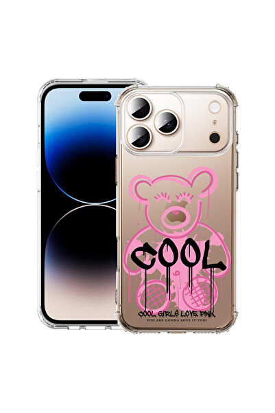 bestcase Αντικραδασμική θήκη για Apple iPhone 17 Pro Max, αρκουδάκι σε δροσερ...