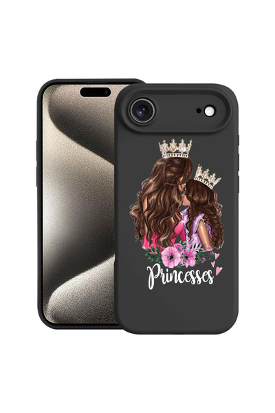 bestcase Carcasă premium din silicon pentru Apple iPhone 17 Air, Prințese Gri...