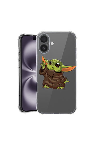 bestcase Αντικραδασμική θήκη για Apple iPhone 17, Baby Yoda, 2052024 AS 1635