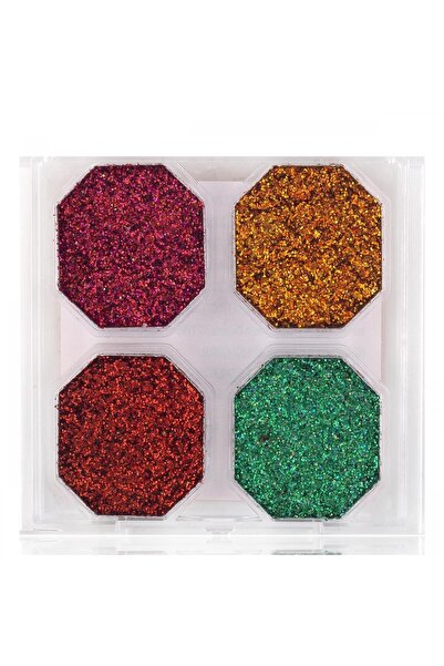 TRENDYENİLİK MT 4 Renkli Glitter Far Paleti 01